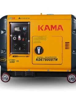 Máy Phát Điện Chạy Dầu 5.6Kw Kama KDE7800STN Siêu Cách Âm