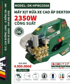 Máy Rửa Xe Áp Lực 2350W Dekton DK-HPW2350A